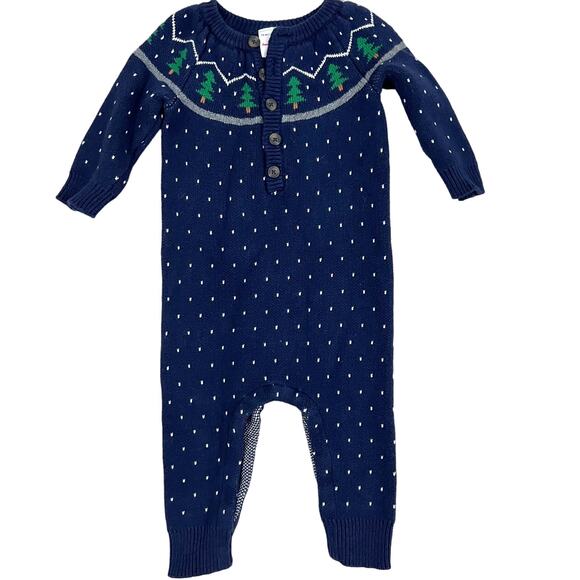Hanna Andersson Holiday Romper One Piece Size 12-18 Months - Picture 1 of 5